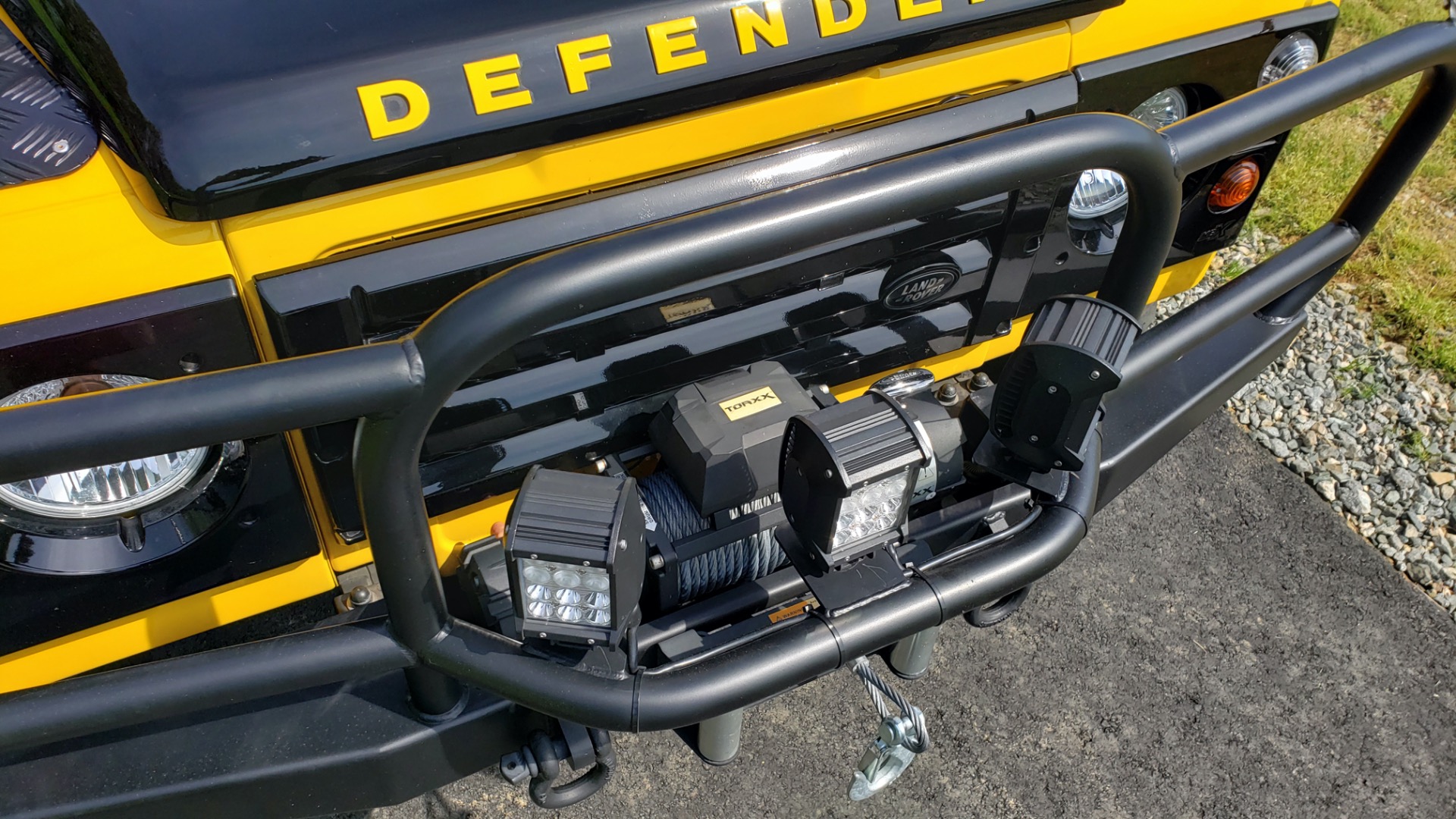 Used 1989 Land Rover DEFENDER 110 4x4 CUSTOM / FULLY RESTORED / FUEL INJECTION V8 / 5-SPD MANUAL for sale Sold at Formula Imports in Charlotte NC 28227 56