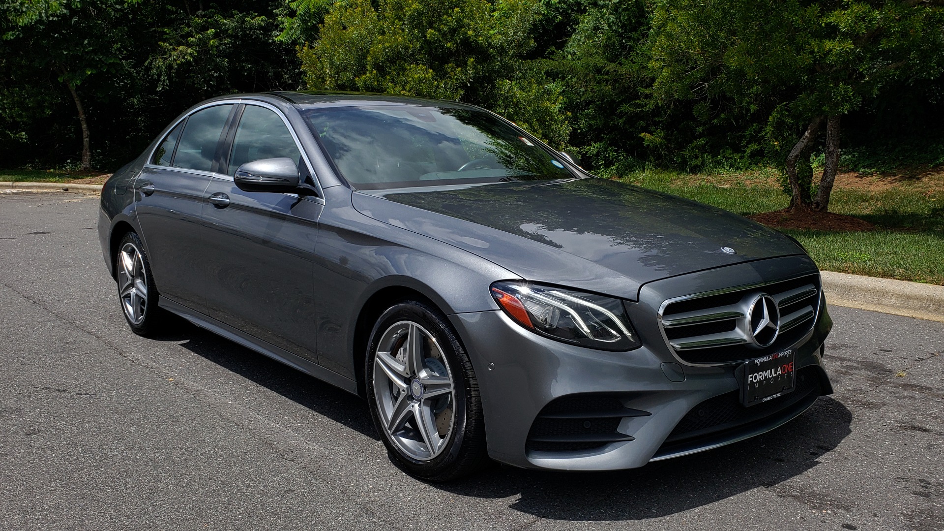 Used 2017 Mercedes-Benz E-CLASS E 300 SPORT 4MATIC / PREM PKG / NAV / SUNROOF / BURMESTER SND / REARVIEW for sale Sold at Formula Imports in Charlotte NC 28227 4