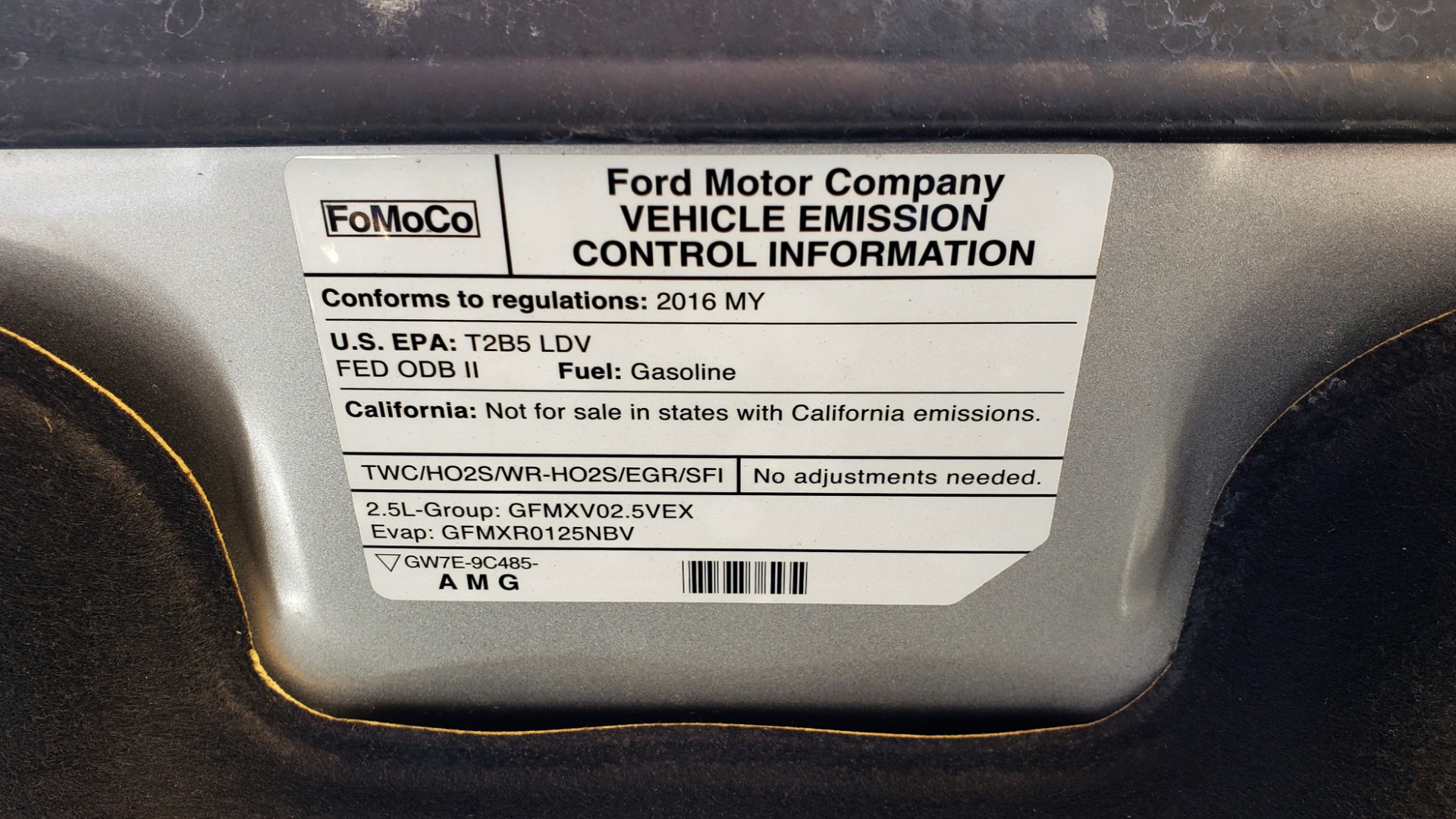 Used 2016 Ford FUSION SE SEDAN / 4-CYL / 6-SPD AUTO / CLOTH SEATS / REARVIEW for sale Sold at Formula Imports in Charlotte NC 28227 13