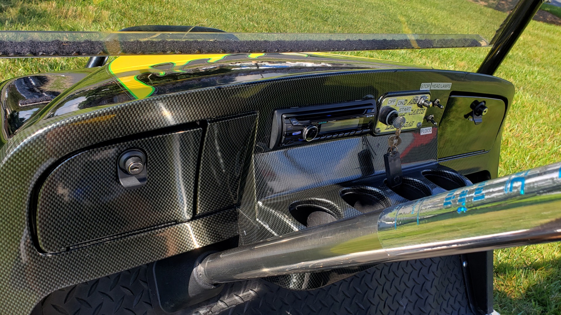 Used 2010 E-Z-GO GOLF CART 24HP / 3-ROW SEATING FOR 6 / SUSPENSION LIFT / SONY STEREO for sale Sold at Formula Imports in Charlotte NC 28227 18