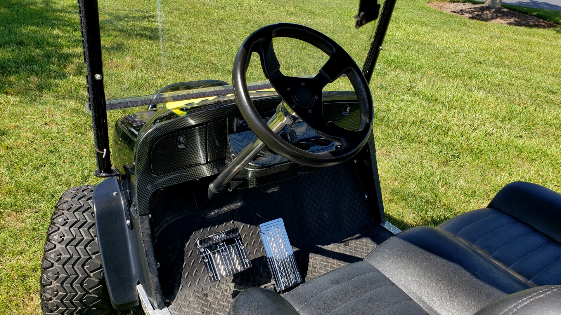 Used 2010 E-Z-GO GOLF CART 24HP / 3-ROW SEATING FOR 6 / SUSPENSION LIFT / SONY STEREO for sale Sold at Formula Imports in Charlotte NC 28227 4