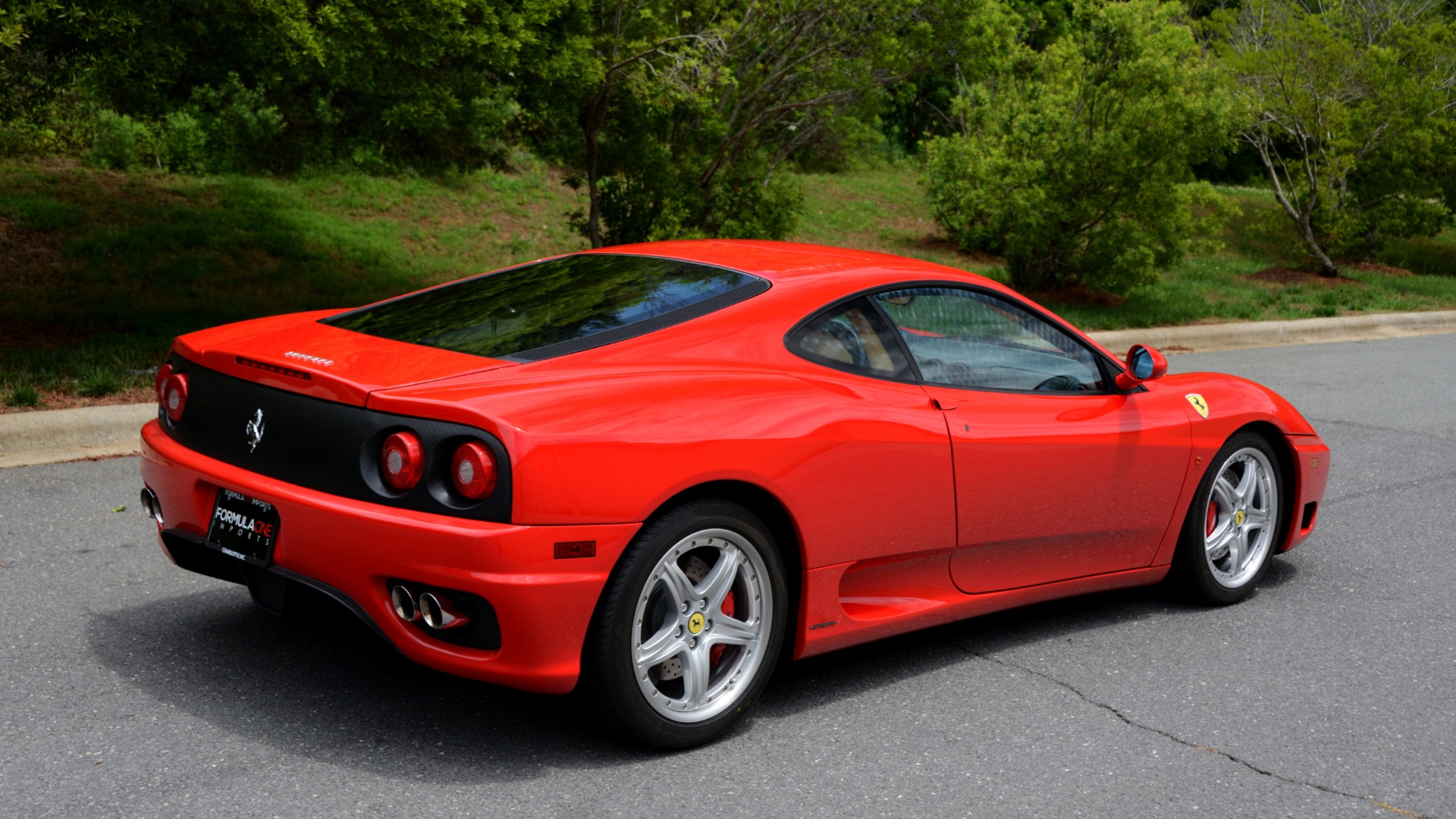 Used 2004 Ferrari 360 MODENA COUPE / GATED 6-SPD MANUAL / SUNROOF / LOW MILES for sale Sold at Formula Imports in Charlotte NC 28227 4