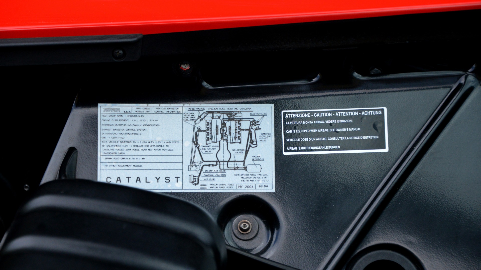 Used 2004 Ferrari 360 MODENA COUPE / GATED 6-SPD MANUAL / SUNROOF / LOW MILES for sale Sold at Formula Imports in Charlotte NC 28227 48