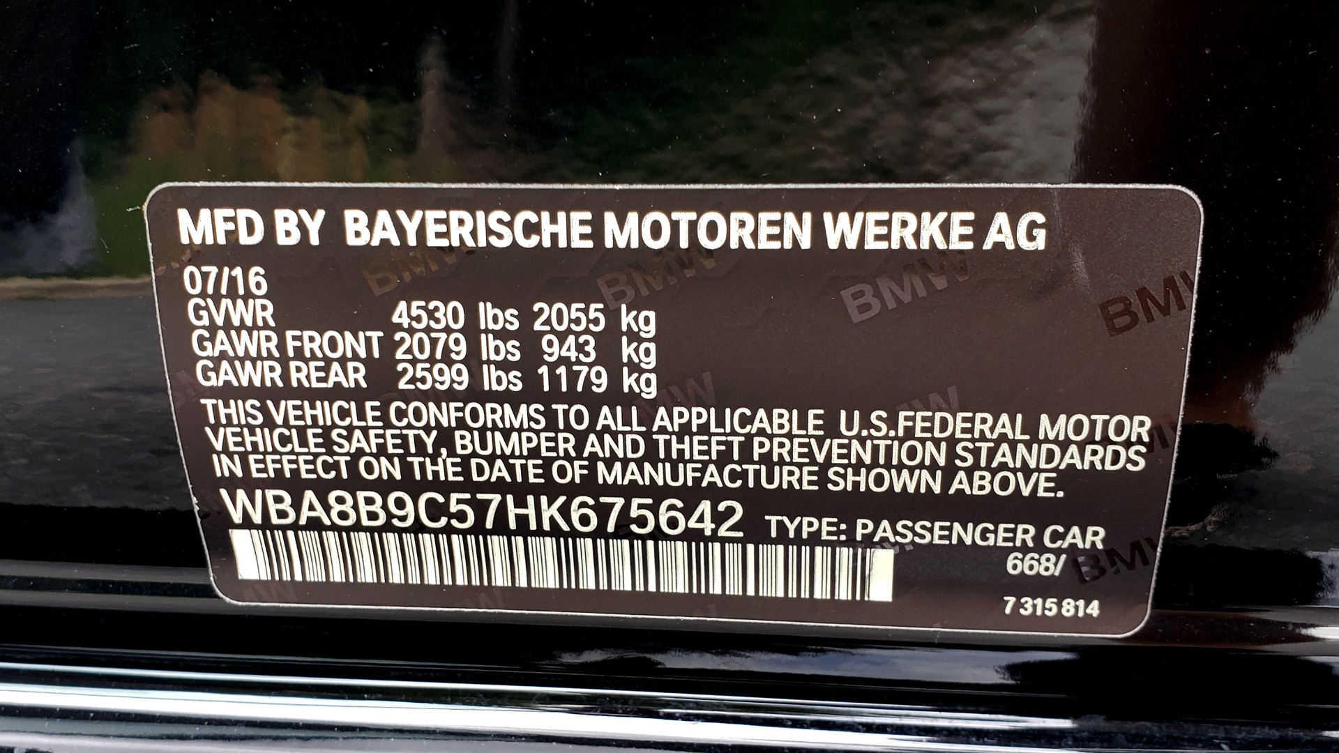 Used 2017 BMW 3 SERIES 330I SPORT / NAV / LEATHER / REARVIEW / PARK DIST CNTRL for sale Sold at Formula Imports in Charlotte NC 28227 81