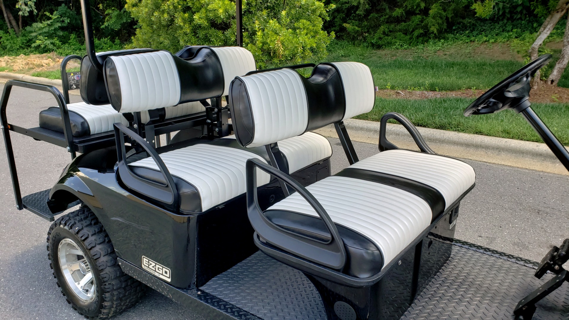 Used 2015 E-Z-GO EXPRESS J6 GOLF CART / 3-ROW / SEATS 6 / 12IN ALLOY WHEELS for sale Sold at Formula Imports in Charlotte NC 28227 7