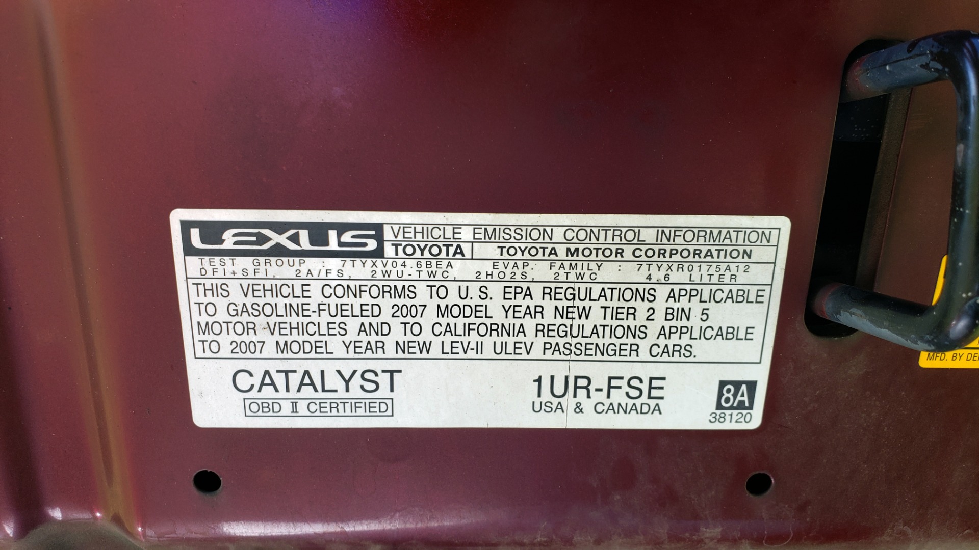 Used 2007 Lexus LS 460 LWB / LUX / NAV / SUNROOF / MARK LEVINSON SND / AIR SUSP for sale Sold at Formula Imports in Charlotte NC 28227 18