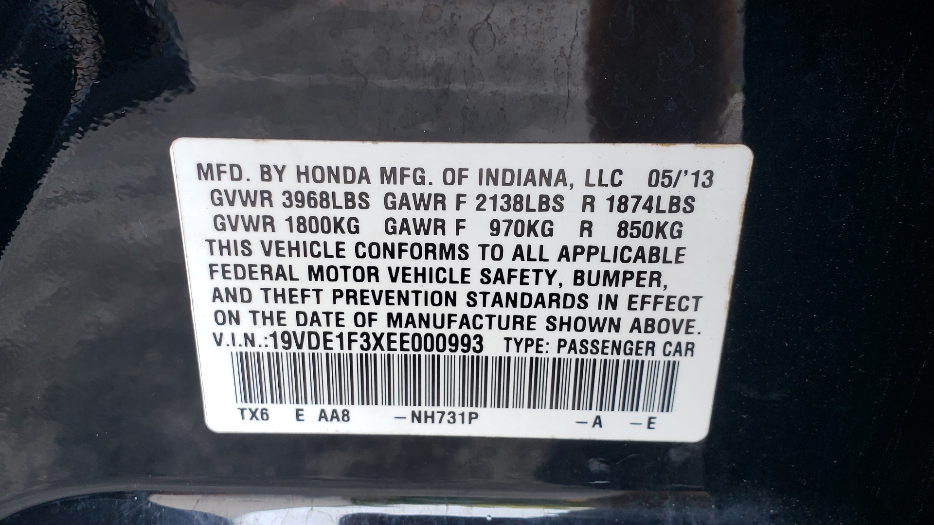 Used 2014 Acura ILX 4DR-SEDAN 2.0L / 5-SPD AUTO / SNRF / DUAL-ZONE CLIMATE / REARVIEW for sale Sold at Formula Imports in Charlotte NC 28227 76