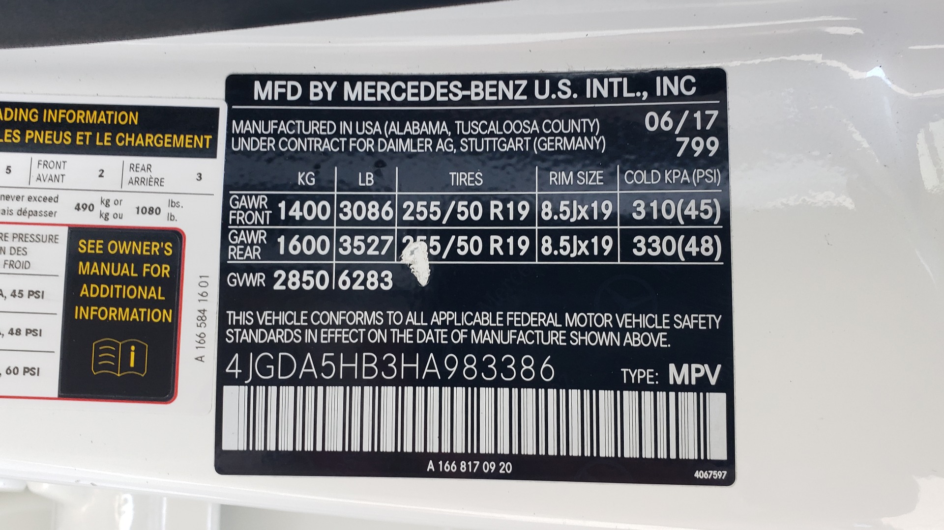 Used 2017 Mercedes-Benz GLE GLE 350 for sale $32,595 at Formula Imports in Charlotte NC 28227 94