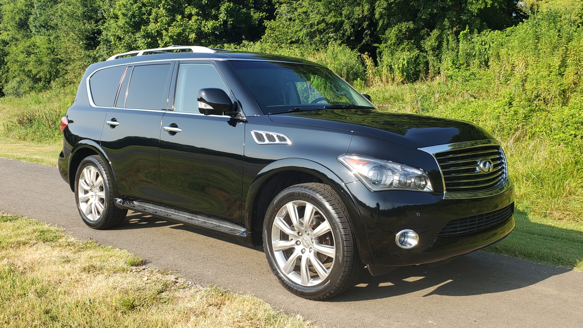 Used 2013 INFINITI QX56 NAV / SUNROOF / BOSE / THEATER / 3-ROW / REARVIEW for sale $21,495 at Formula Imports in Charlotte NC 28227 5