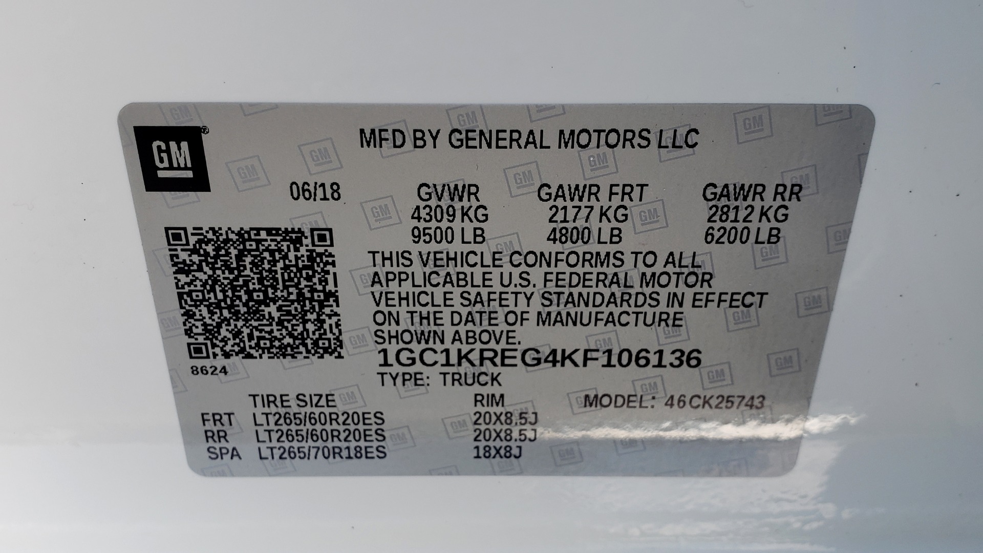 Used 2019 Chevrolet SILVERADO 2500HD WORK TRUCK / CREW CAB / 6.0L V8 / 4WD / BEDLINER for sale Sold at Formula Imports in Charlotte NC 28227 88