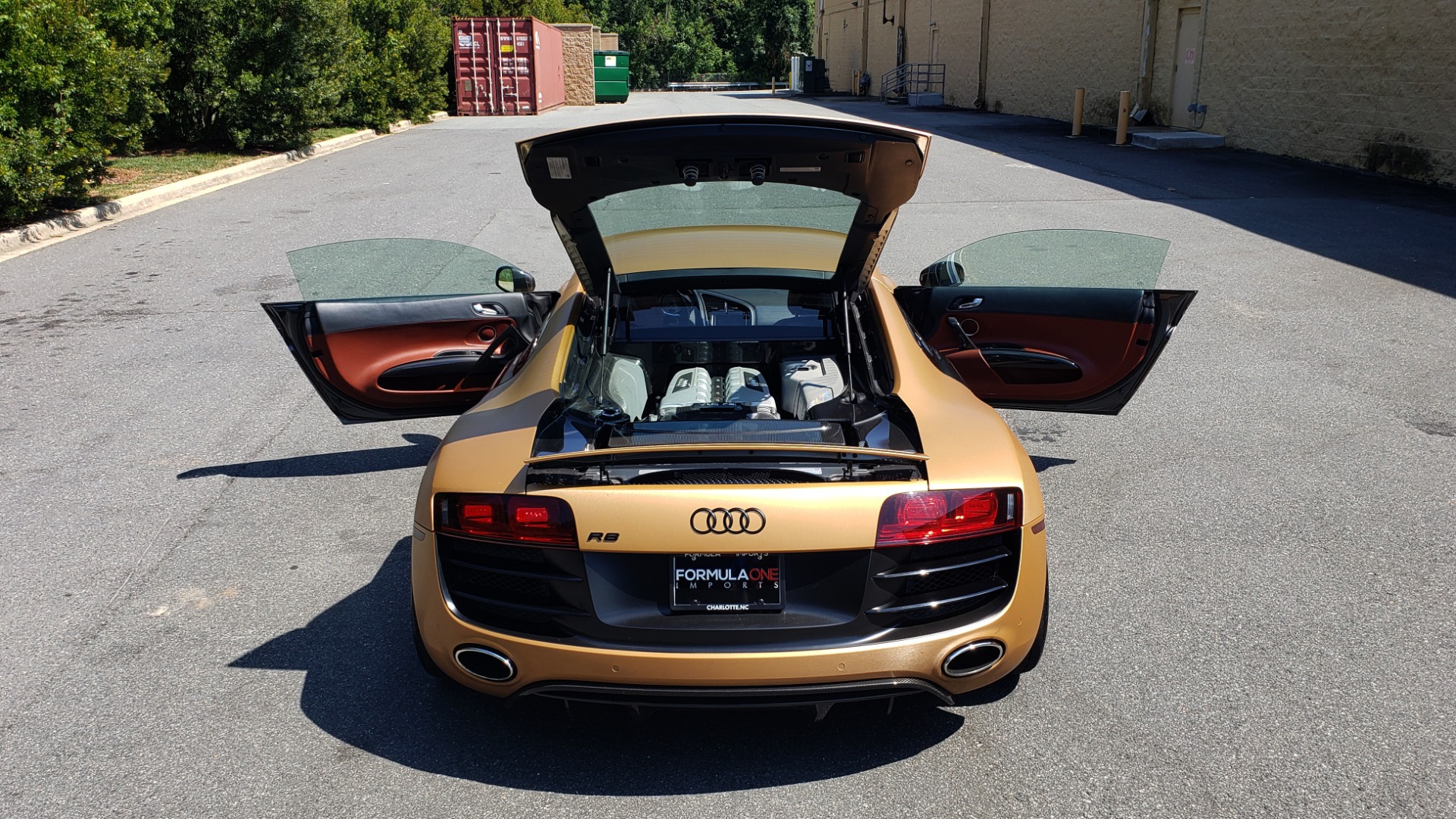 Used 2012 Audi R8 5.2L V10 / AWD / COUPE / NAV / 6-SPD AUTO / CUSTOM WRAP for sale Sold at Formula Imports in Charlotte NC 28227 13
