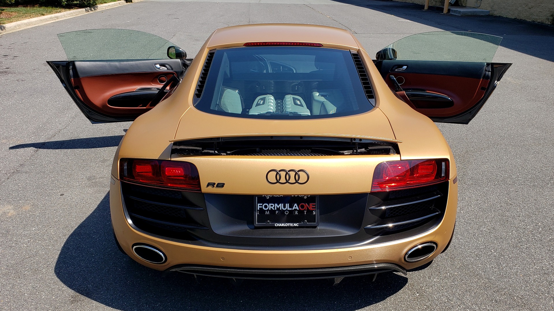 Used 2012 Audi R8 5.2L V10 / AWD / COUPE / NAV / 6-SPD AUTO / CUSTOM WRAP for sale Sold at Formula Imports in Charlotte NC 28227 20