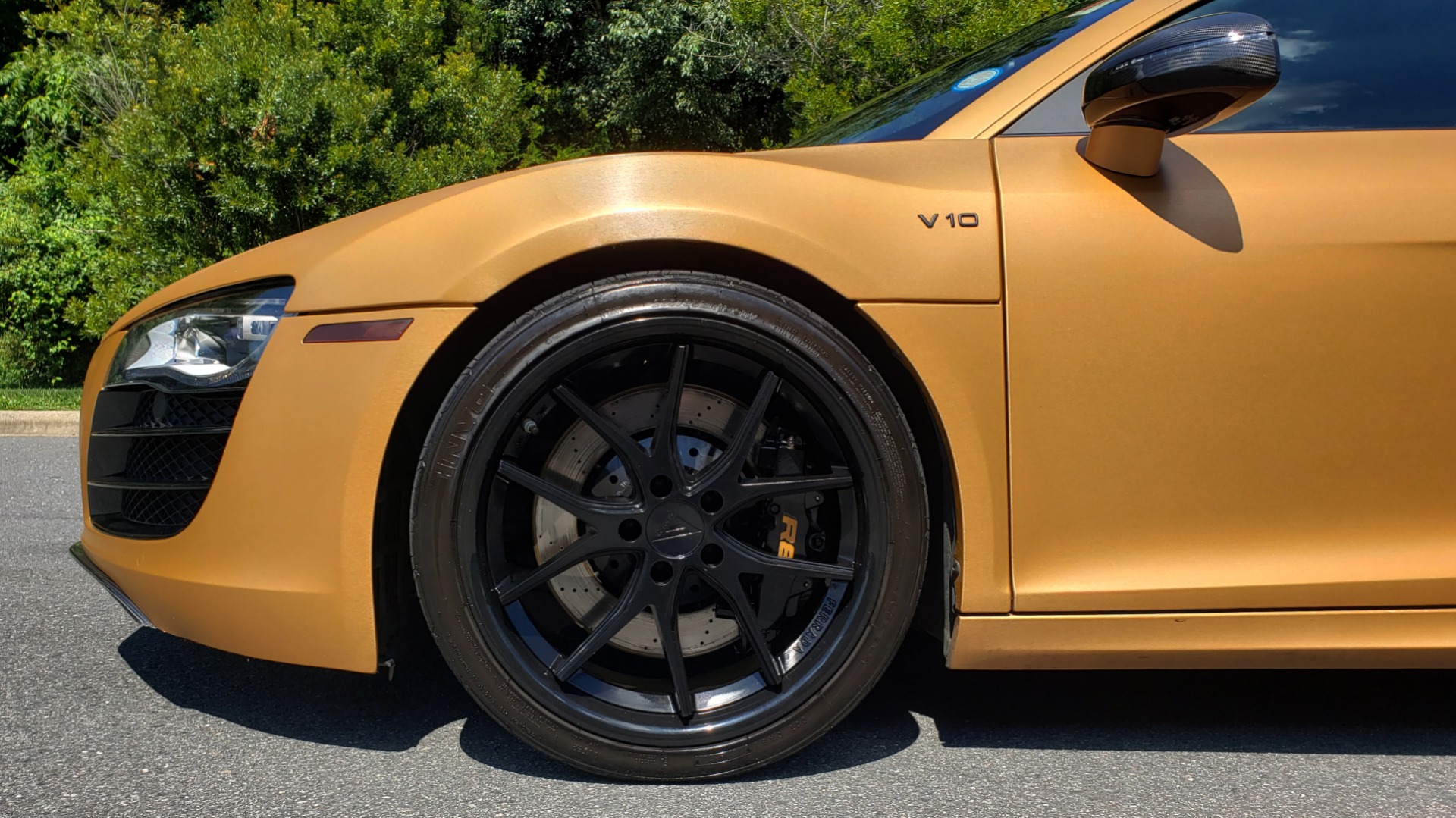 Used 2012 Audi R8 5.2L V10 / AWD / COUPE / NAV / 6-SPD AUTO / CUSTOM WRAP for sale Sold at Formula Imports in Charlotte NC 28227 64