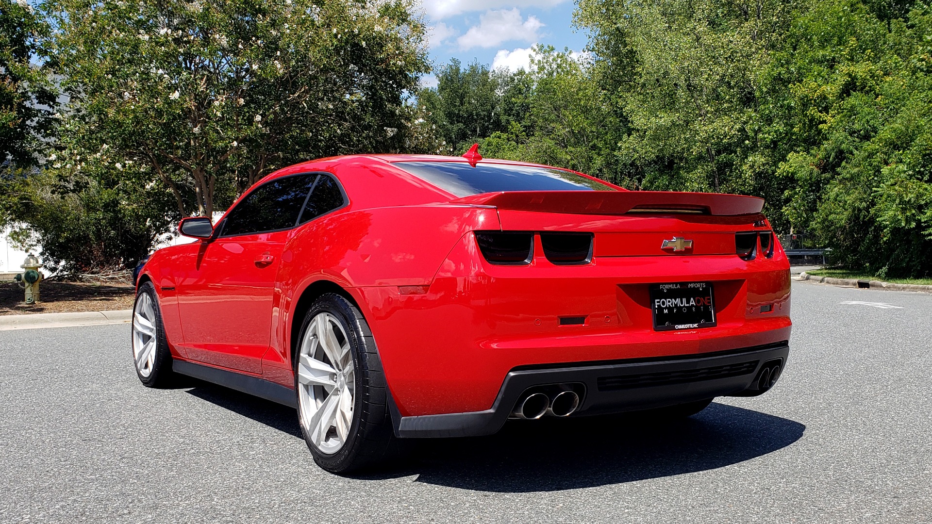Used 2013 Chevrolet CAMARO ZL1 / 6.2L SUPERCHARGED 580HP / 6-SPD AUTO / NAV / REARVIEW for sale Sold at Formula Imports in Charlotte NC 28227 4