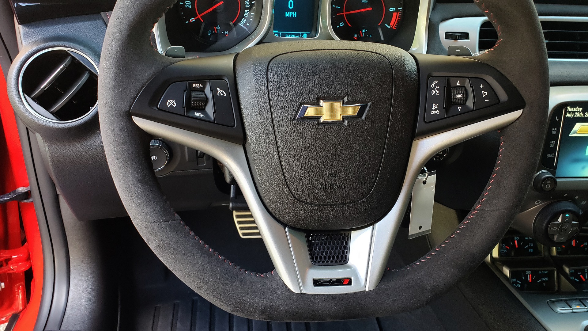 Used 2013 Chevrolet CAMARO ZL1 / 6.2L SUPERCHARGED 580HP / 6-SPD AUTO / NAV / REARVIEW for sale Sold at Formula Imports in Charlotte NC 28227 49