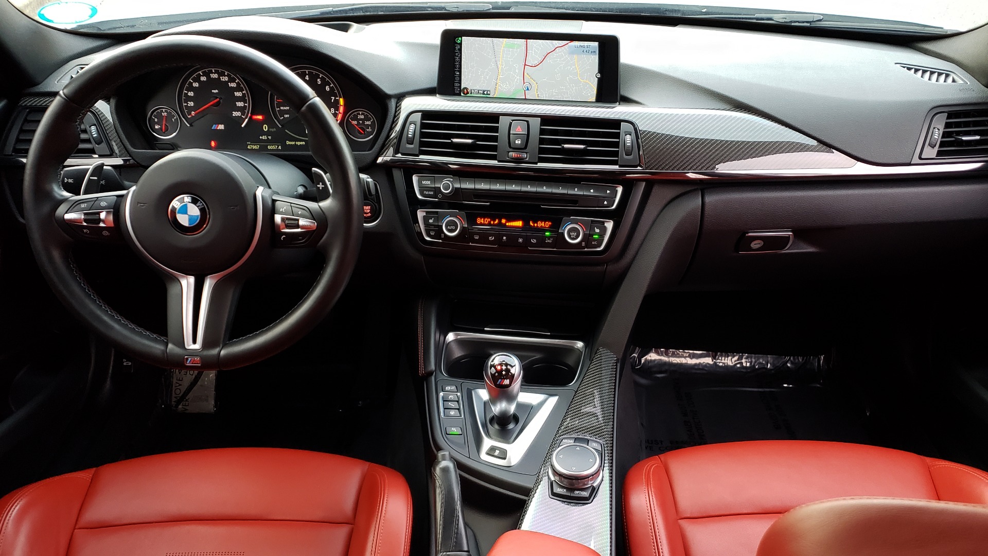 Used 2015 BMW M3 EXECUTIVE PKG / NAV / CAMERA / HUD / CARBON FIBER ROOF for sale Sold at Formula Imports in Charlotte NC 28227 87