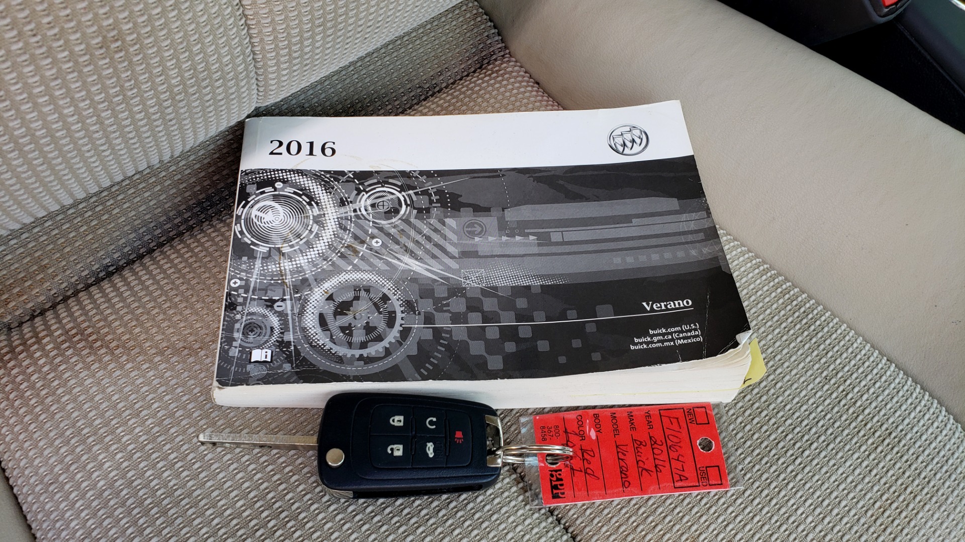 Used 2016 Buick VERANO SPORT TOURING / SUNROOF / HTD STS / 18IN WHEELS / REARVIEW for sale Sold at Formula Imports in Charlotte NC 28227 79