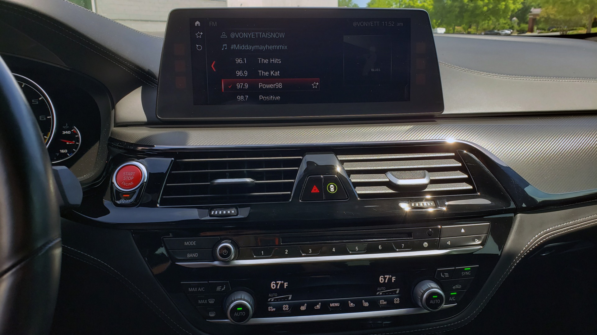Used 2018 BMW M5 SEDAN / EXEC PKG / DRVR ASST PLUS / MOONROOF / B&W SND for sale $80,795 at Formula Imports in Charlotte NC 28227 46