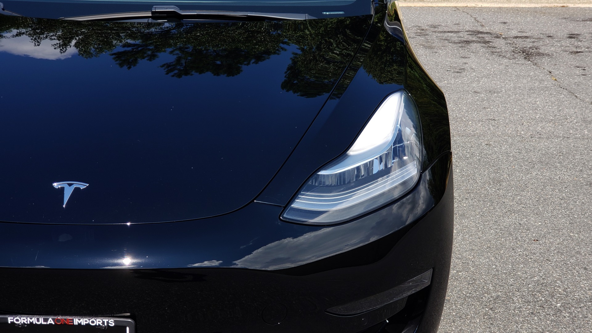 Used 2018 Tesla MODEL 3 LONG RANGE BATTERY / NAV / GLASS ROOF / REARVIEW for sale Sold at Formula Imports in Charlotte NC 28227 18