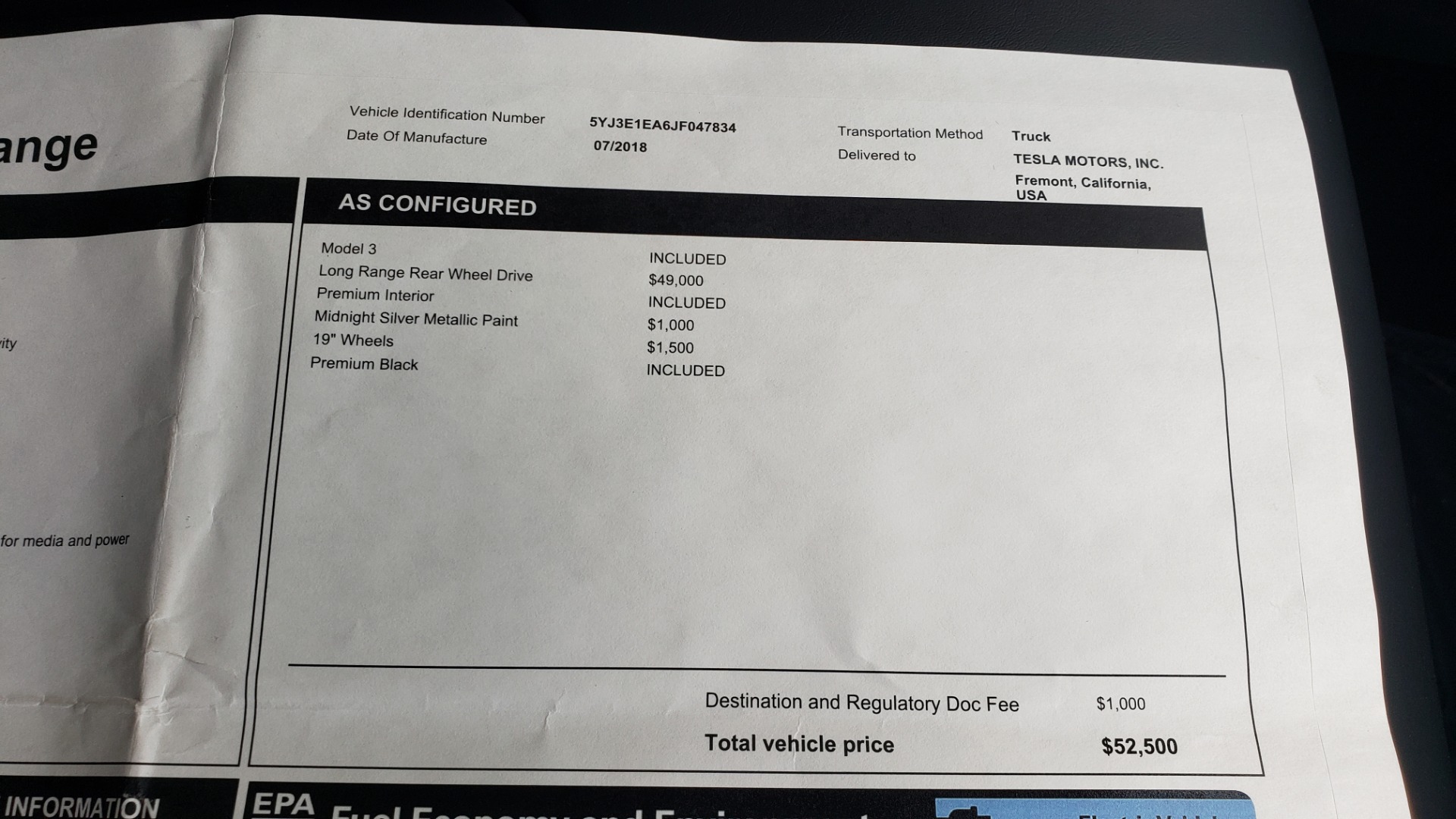 Used 2018 Tesla MODEL 3 LONG RANGE BATTERY / NAV / GLASS ROOF / REARVIEW for sale Sold at Formula Imports in Charlotte NC 28227 80