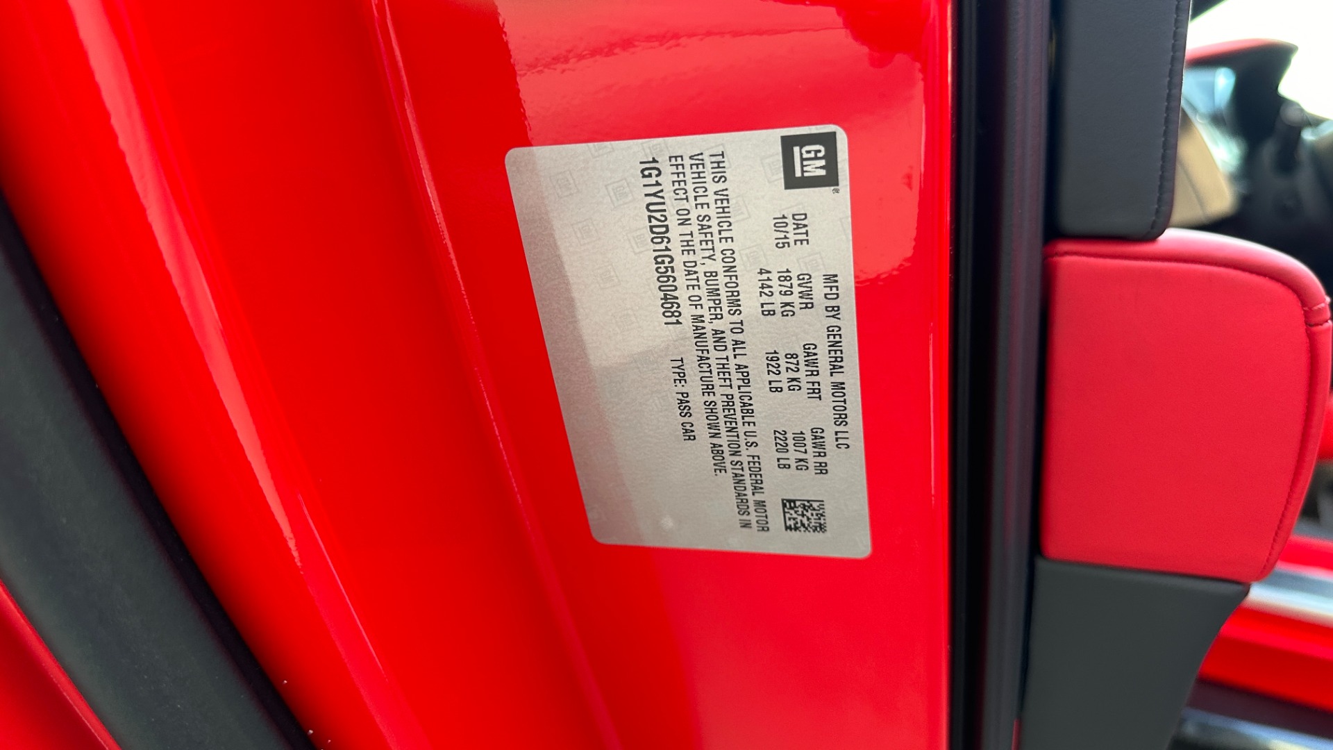 Used 2016 Chevrolet Corvette Z06 3LZ / CARBON ROOF AND HOOD / SUPERCHARGED / 8 SPEED AUTO for sale $72,900 at Formula Imports in Charlotte NC 28227 13