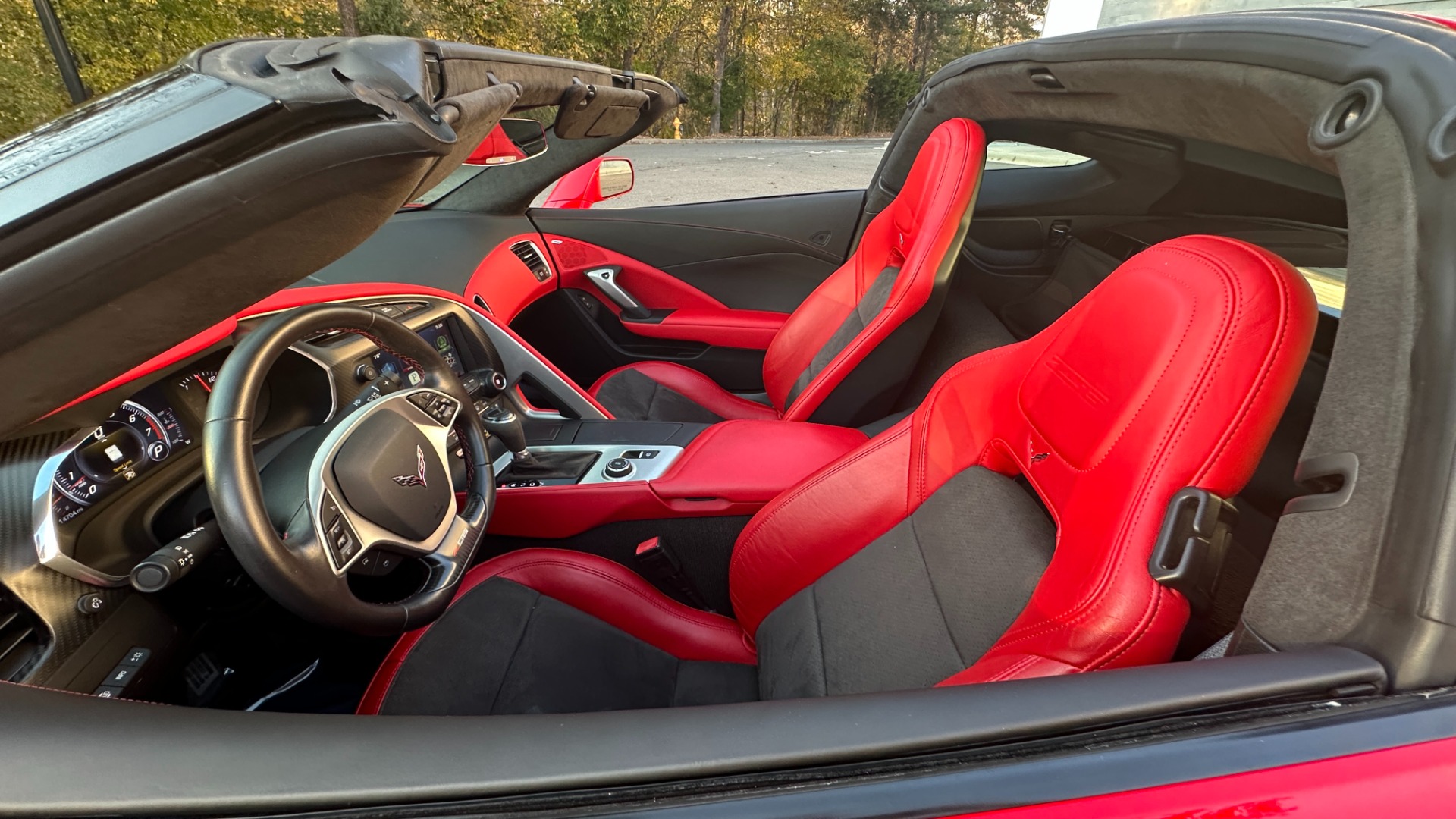 Used 2016 Chevrolet Corvette Z06 3LZ / CARBON ROOF AND HOOD / SUPERCHARGED / 8 SPEED AUTO for sale $72,900 at Formula Imports in Charlotte NC 28227 40