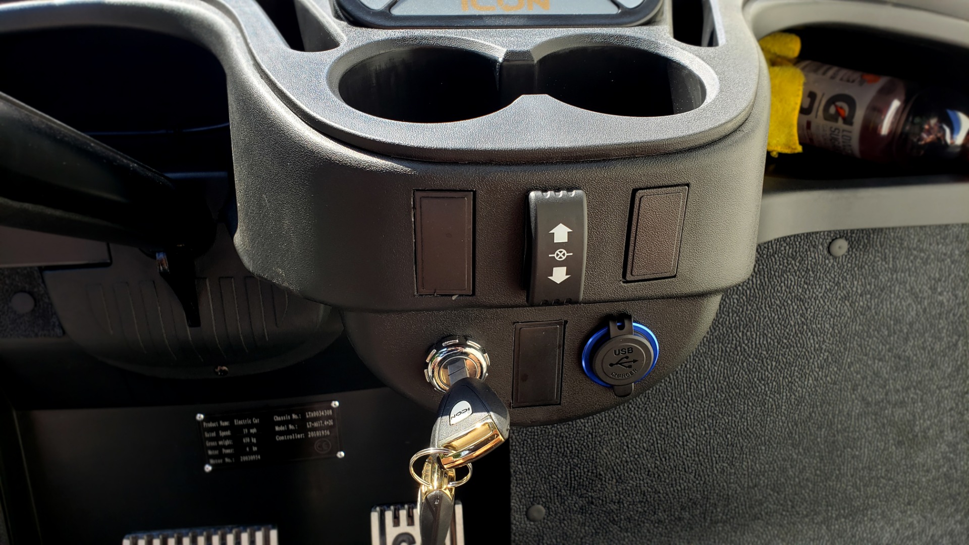 Used 2020 ICON I60L ELECTRIC CAR / 3-ROW / LIFTED / GOLF CART / SPEEDO for sale Sold at Formula Imports in Charlotte NC 28227 19