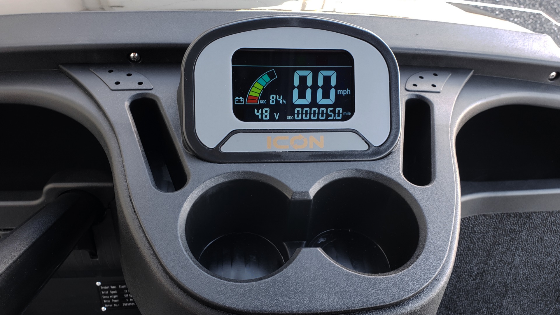 Used 2020 ICON I60L ELECTRIC CAR / 3-ROW / LIFTED / GOLF CART / SPEEDO for sale Sold at Formula Imports in Charlotte NC 28227 32
