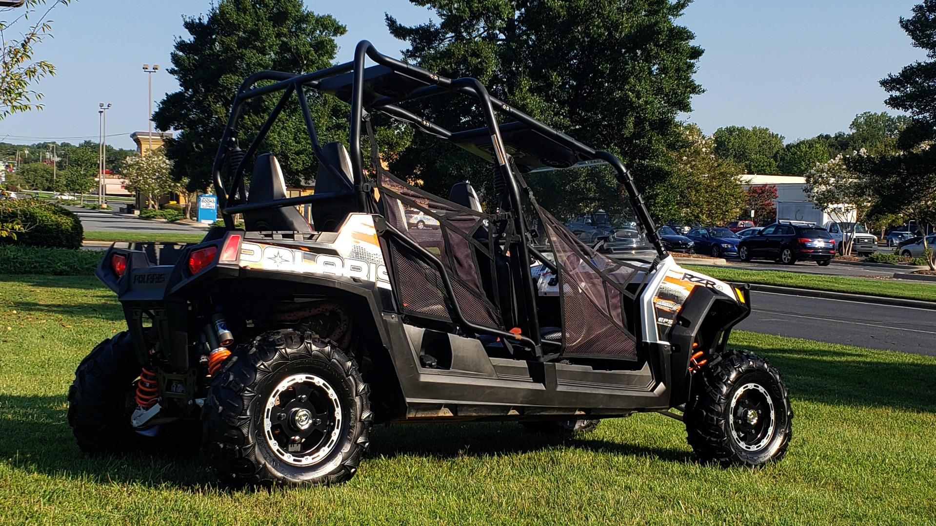 Used 2012 POLARIS RANGER RZR4 / HO 800 EFI / IPHONE CONNECT / SPEAKERS / NEW TIRES for sale Sold at Formula Imports in Charlotte NC 28227 9