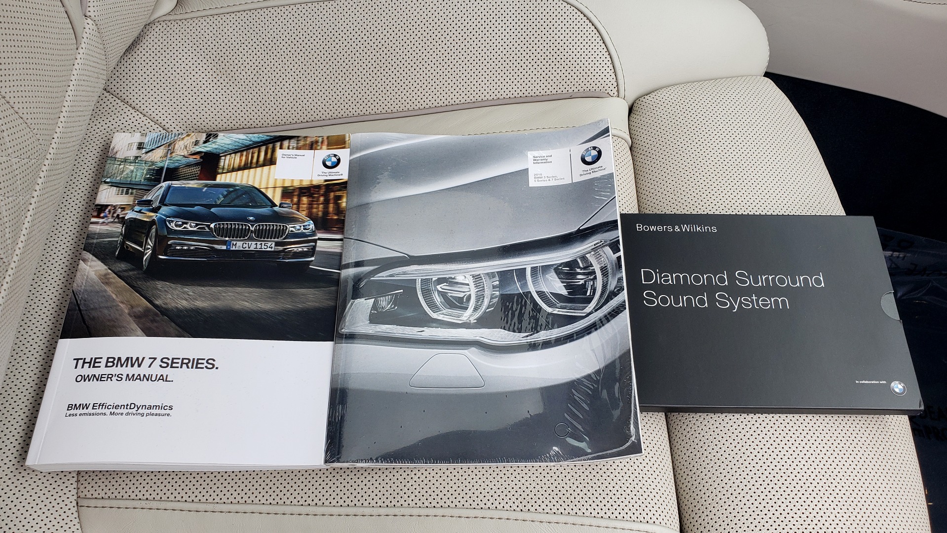 Used 2016 BMW 7 SERIES 750I EXEC PKG / DRVR ASST PLUS / CLD WTHR / SKY LOUNGE ROOF for sale Sold at Formula Imports in Charlotte NC 28227 96