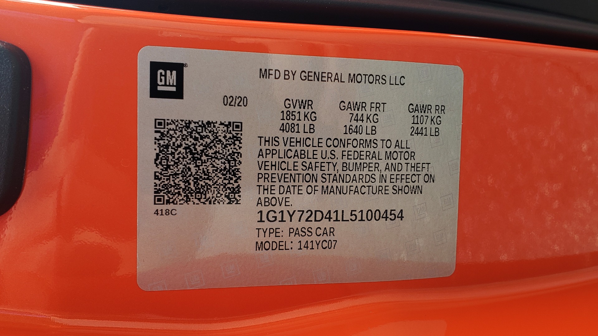 Used 2020 Chevrolet CORVETTE C8 STINGRAY 2LT / 6.2L V8 / 8-SPD AUTO / NAV / BOSE / REARVIEW / DATA RECOR for sale Sold at Formula Imports in Charlotte NC 28227 91