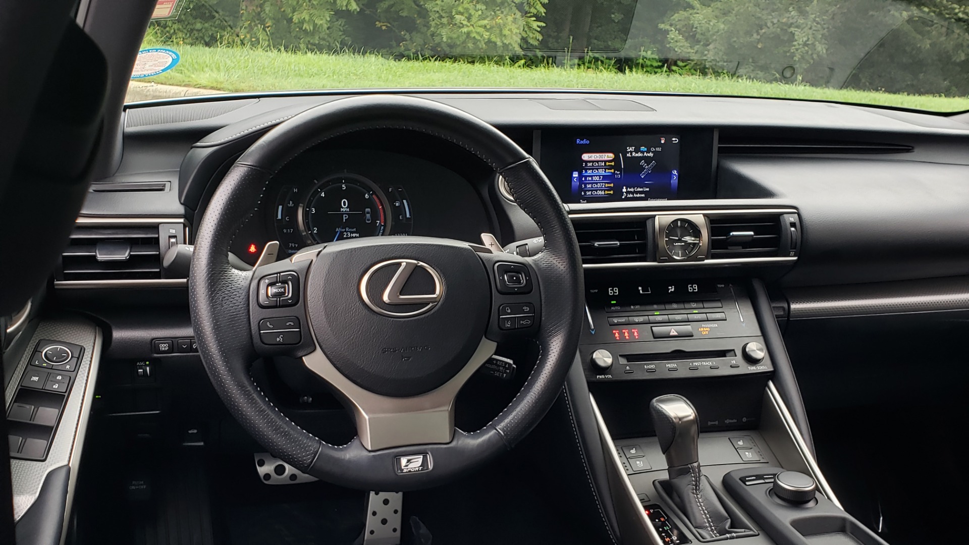Used 2017 Lexus IS 200T F-SPORT / LEATHER / SUNROOF / 18IN WHEELS / REARVIEW for sale Sold at Formula Imports in Charlotte NC 28227 39