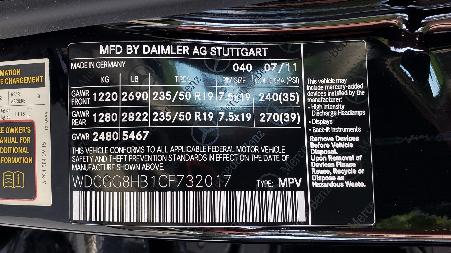 Used 2012 Mercedes-Benz GLK-CLASS GLK 350 4MATIC / PREM PKG / SUNROOF / KEYLESS-GO / NAV / REARVIEW for sale Sold at Formula Imports in Charlotte NC 28227 89