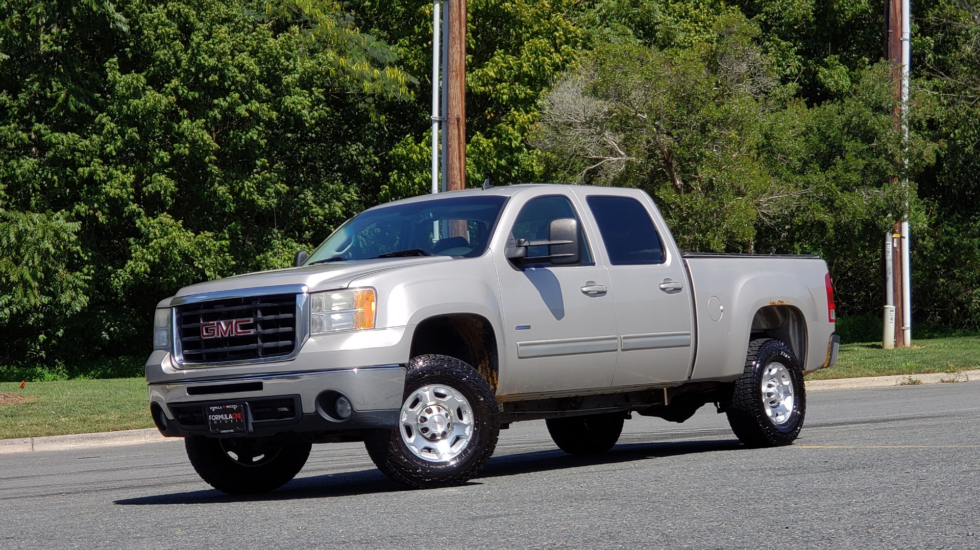 Used 2008 GMC SIERRA 2500HD SLT 4WD CREWCAB / 6.6L DURAMAX / 6-SPD ALLISON for sale Sold at Formula Imports in Charlotte NC 28227 1