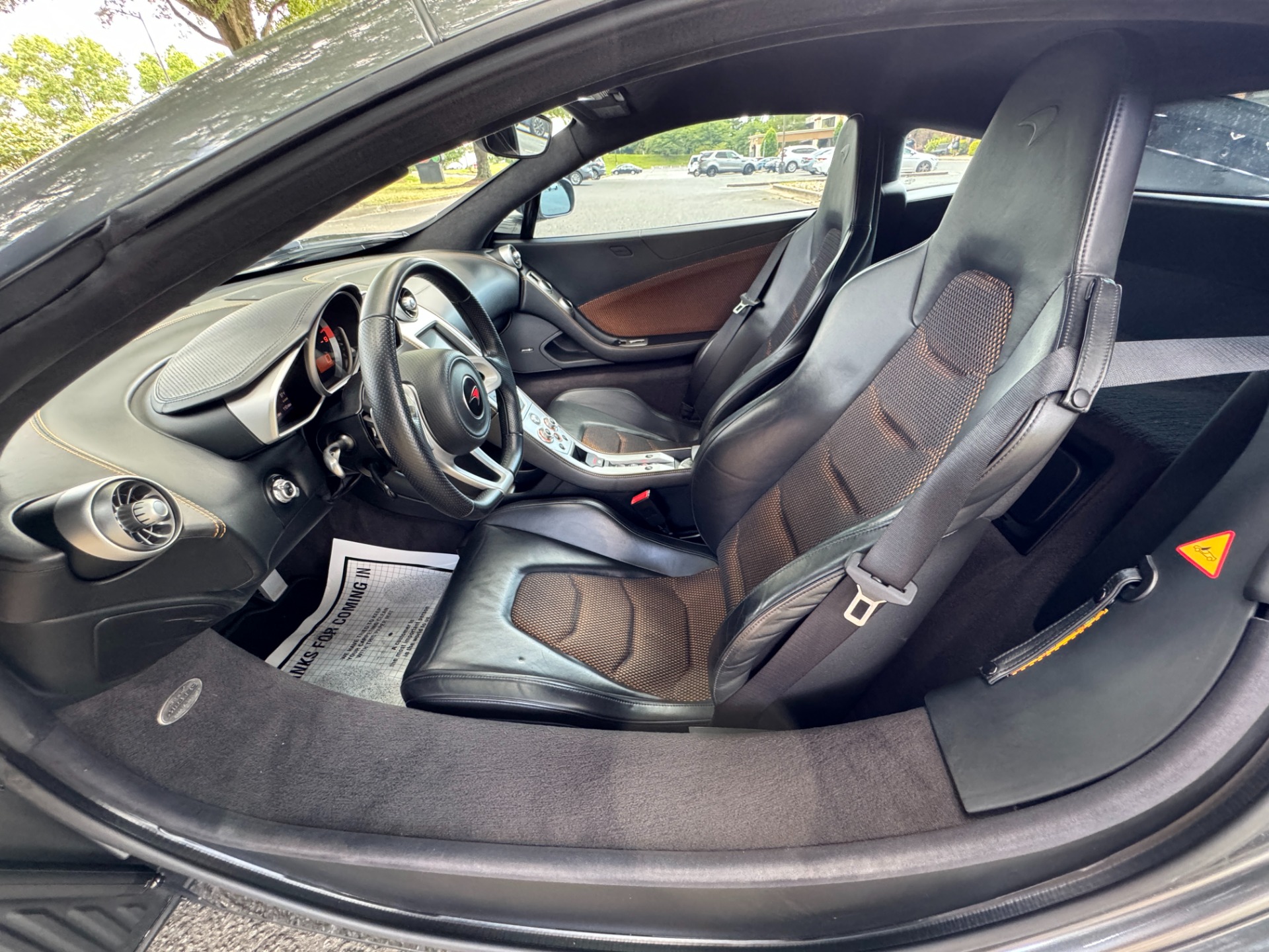 Used 2012 McLaren MP4-12C COUPE / 3.8 L V8 592HP / AUTO / NAV / CCB / LOW MILES for sale Sold at Formula Imports in Charlotte NC 28227 26