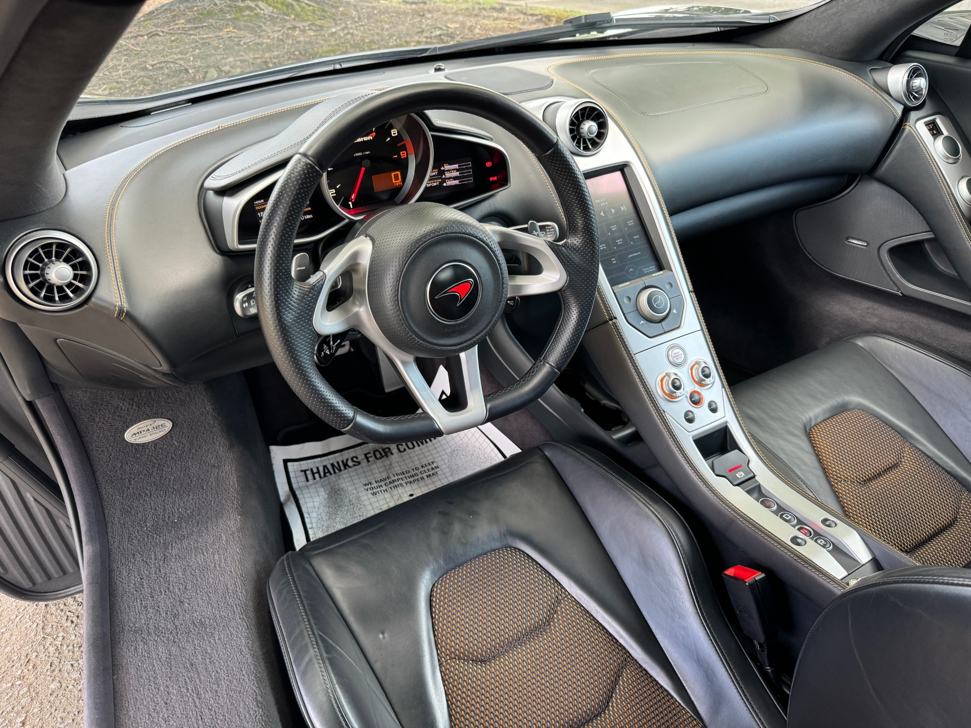 Used 2012 McLaren MP4-12C COUPE / 3.8 L V8 592HP / AUTO / NAV / CCB / LOW MILES for sale Sold at Formula Imports in Charlotte NC 28227 30