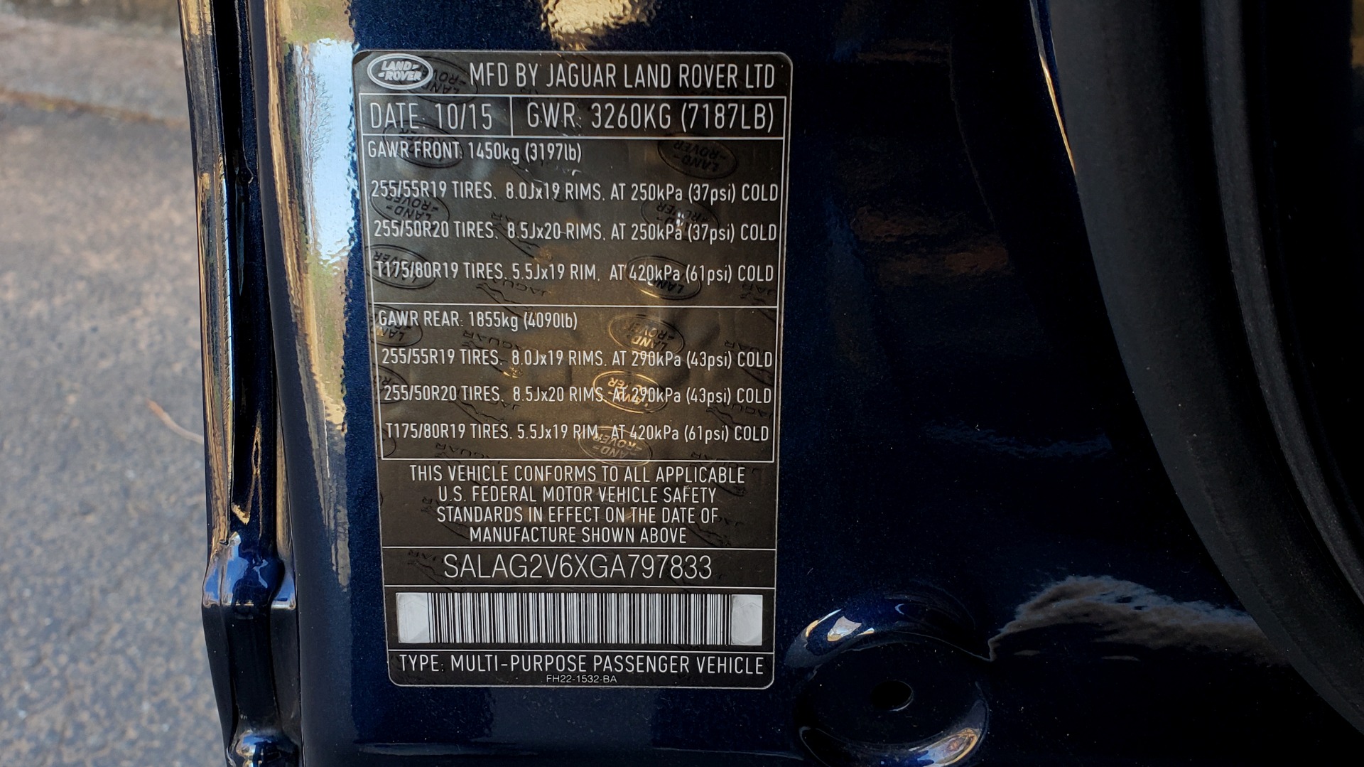 Used 2016 Land Rover LR4 HSE / NAV / VSN ASST / CLIMATE / MERIDIAN / REARVIEW for sale Sold at Formula Imports in Charlotte NC 28227 87