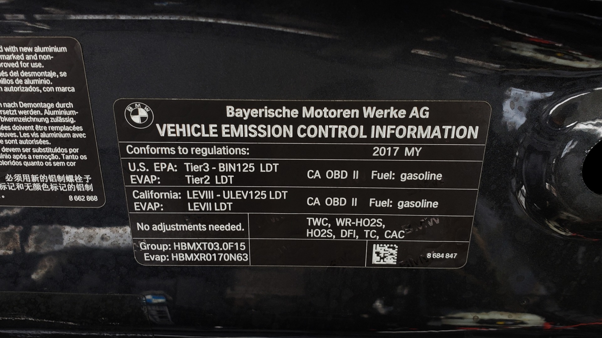 Used 2017 BMW X5 XDRIVE35I / PREM PKG / COLD WTHR / PANO-ROOF / REARVIEW for sale Sold at Formula Imports in Charlotte NC 28227 17