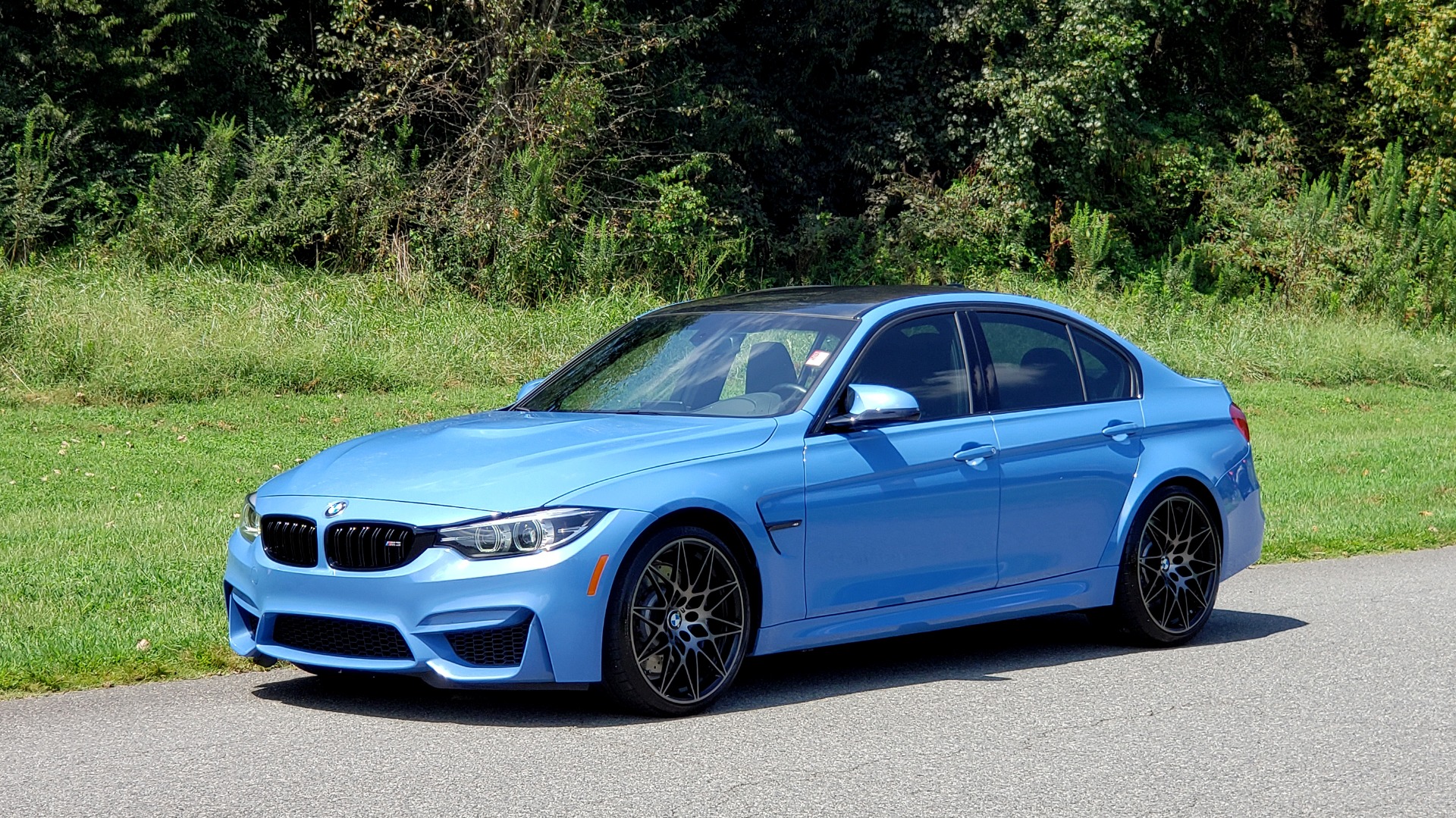 Used 2018 BMW M3 COMPETITION PKG / 6-SPD MANUAL / NAV / CARBON FIBER ROOF / REARVIEW for sale Sold at Formula Imports in Charlotte NC 28227 37