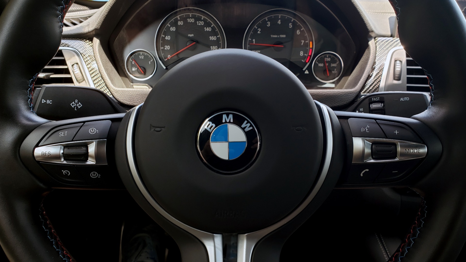 Used 2018 BMW M3 COMPETITION PKG / 6-SPD MANUAL / NAV / CARBON FIBER ROOF / REARVIEW for sale Sold at Formula Imports in Charlotte NC 28227 45