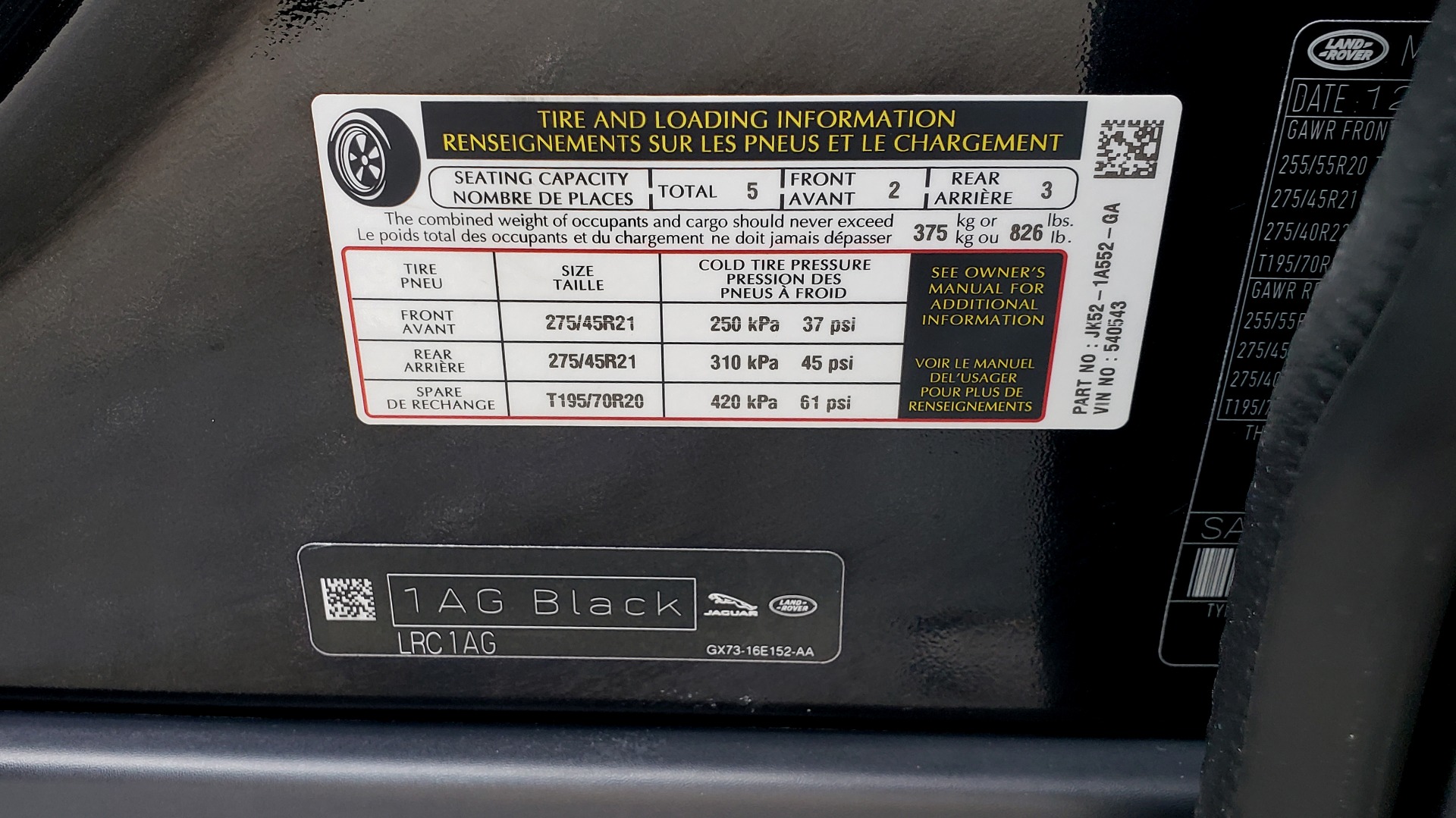 Used 2019 Land Rover RANGE ROVER SCV8 / NAV / PANO-ROOF / MERIDIAN / REARVIEW for sale Sold at Formula Imports in Charlotte NC 28227 102