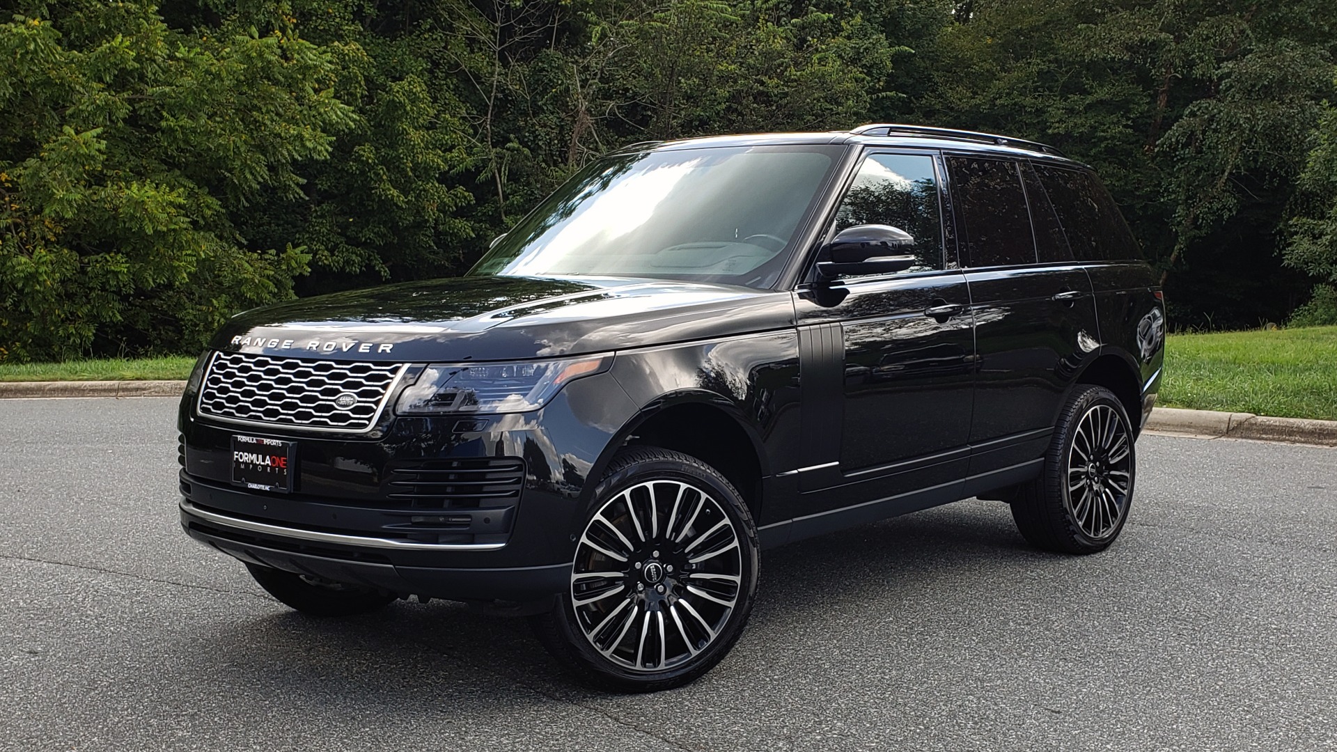 Used 2019 Land Rover RANGE ROVER SCV8 / NAV / PANO-ROOF / MERIDIAN / REARVIEW for sale Sold at Formula Imports in Charlotte NC 28227 1