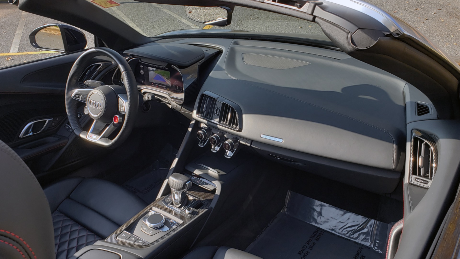 Used 2017 Audi R8 SPYDER V10 S-TRONIC / CARBON EXT & INT PKG / NAV / REARVIEW for sale Sold at Formula Imports in Charlotte NC 28227 20