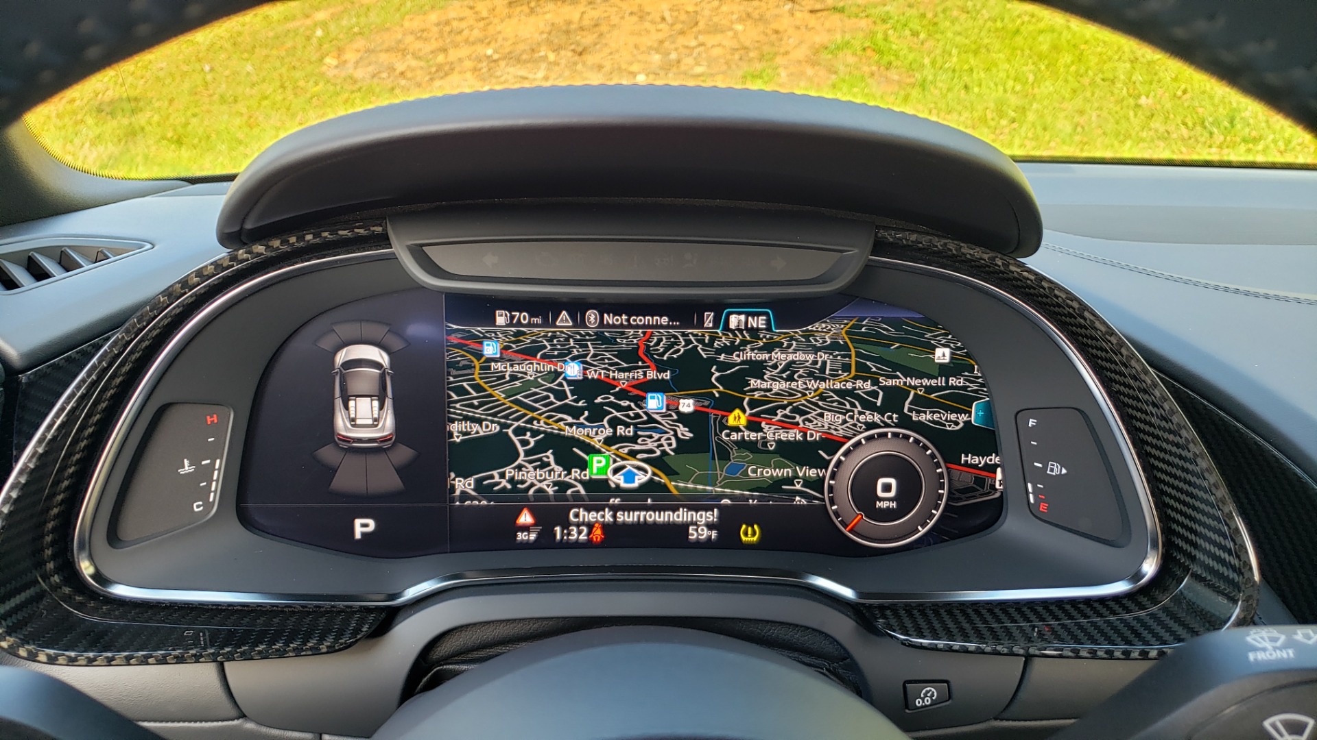 Used 2017 Audi R8 SPYDER V10 S-TRONIC / CARBON EXT & INT PKG / NAV / REARVIEW for sale Sold at Formula Imports in Charlotte NC 28227 79