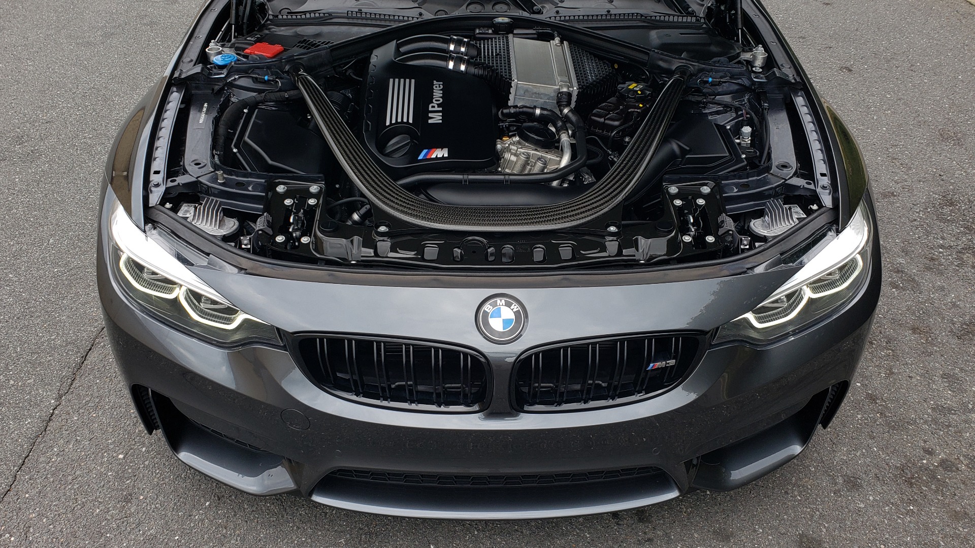Used 2018 BMW M3 COMPETITION PKG / EXEC PKG / DRVR ASST / BSD / SUNROOF for sale Sold at Formula Imports in Charlotte NC 28227 14