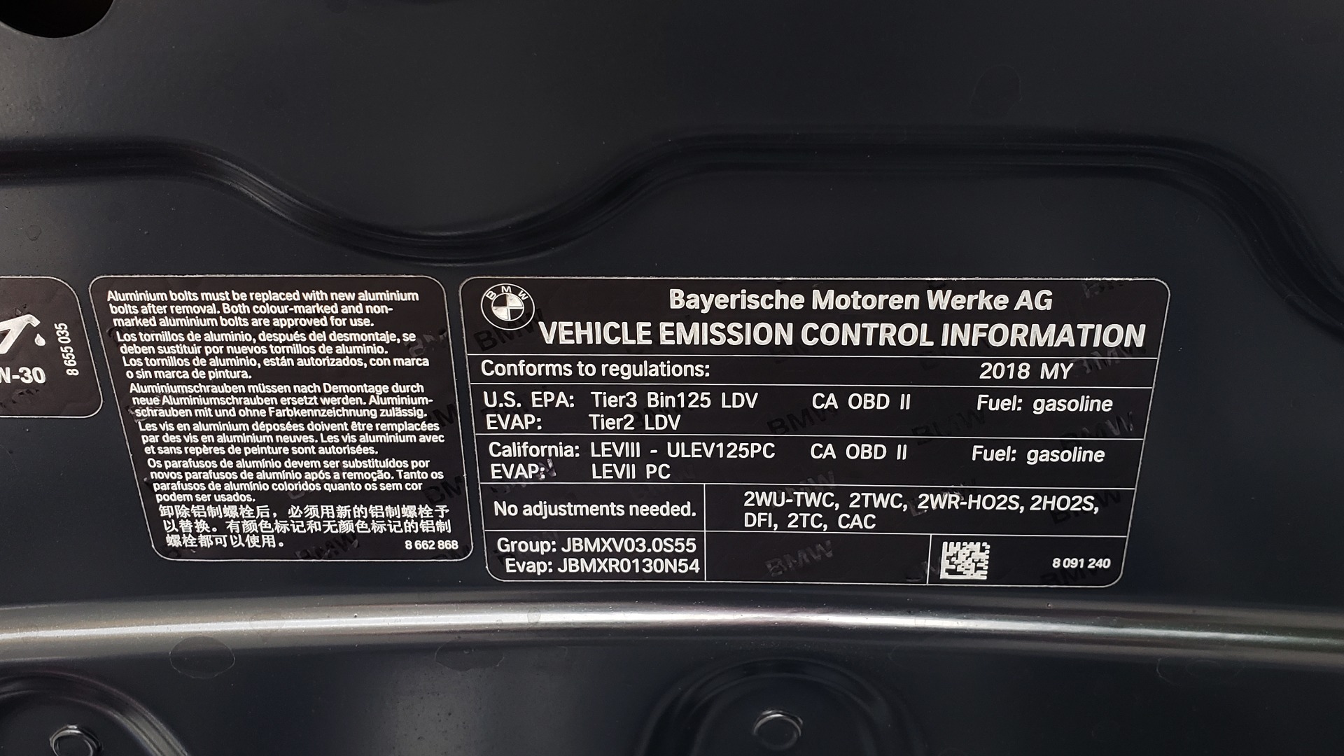 Used 2018 BMW M3 COMPETITION PKG / EXEC PKG / DRVR ASST / BSD / SUNROOF for sale Sold at Formula Imports in Charlotte NC 28227 16
