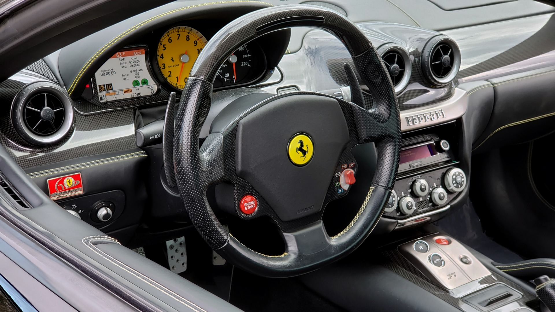 Used 2007 Ferrari 599 GTB FIORANO HGTE / V12 / F1 TRANS / NAV / BOSE / CUSTOM WHEELS for sale Sold at Formula Imports in Charlotte NC 28227 47