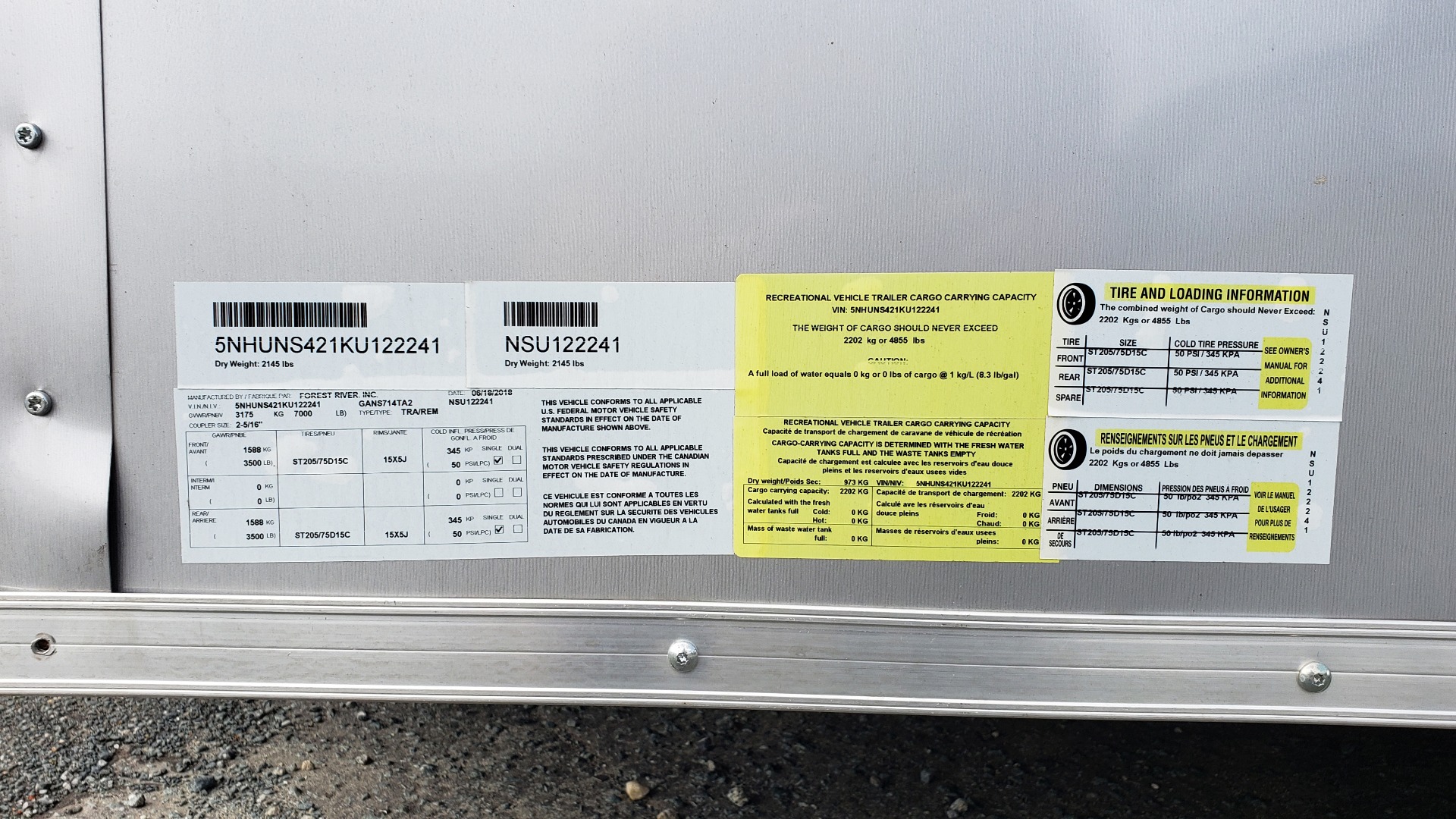 Used 2019 FOREST RIVER INC. CONTINENTAL CARGO 7X14 for sale Sold at Formula Imports in Charlotte NC 28227 29