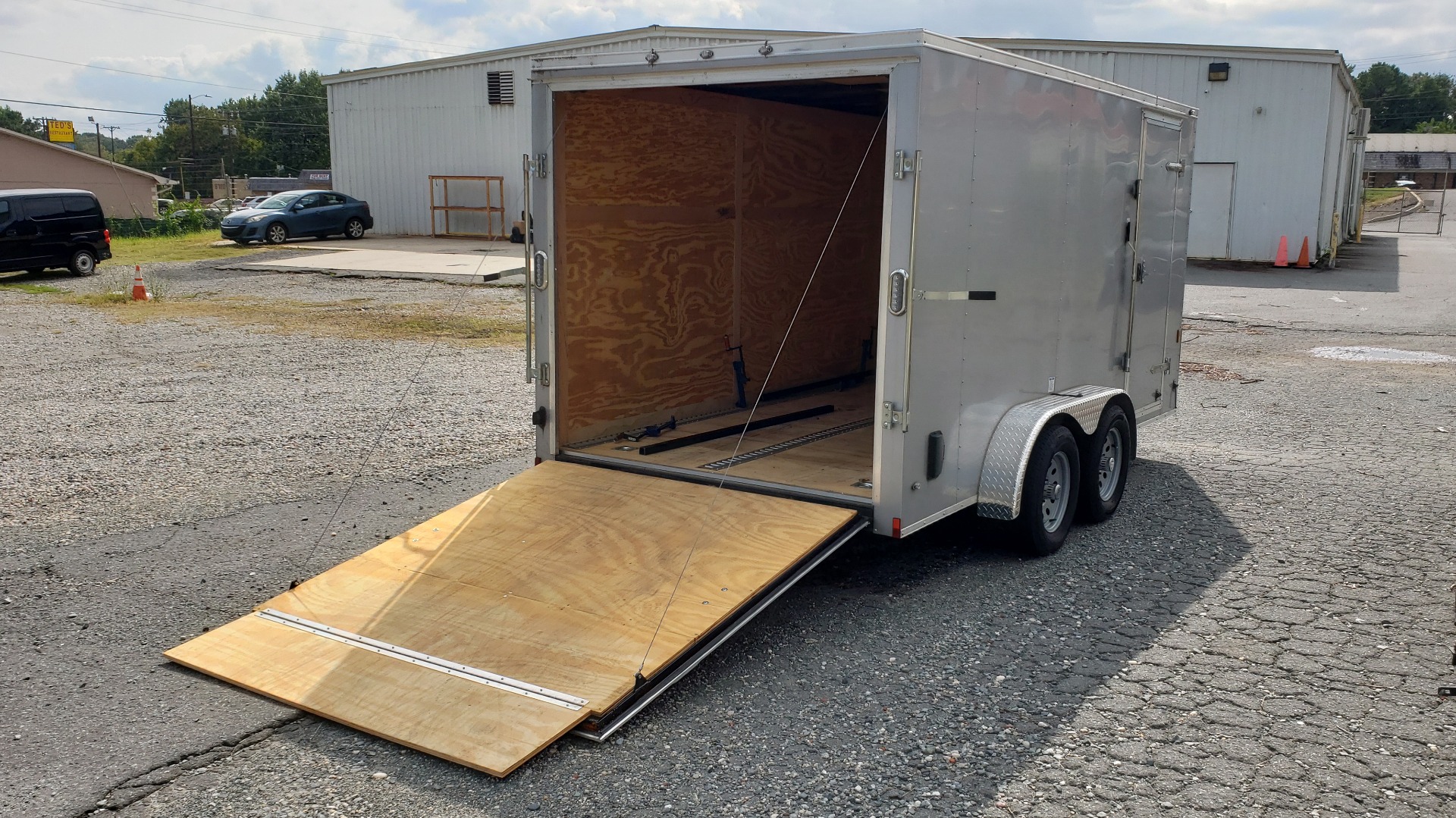 Used 2019 FOREST RIVER INC. CONTINENTAL CARGO 7X14 for sale Sold at Formula Imports in Charlotte NC 28227 9