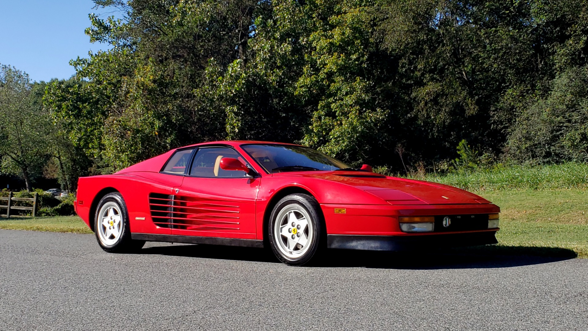 Used 1988 Ferrari TESTAROSSA COUPE / 4.9L FLAT-12 / 5-SPEED MANUAL / LOW MILES SUPER CLEAN for sale Sold at Formula Imports in Charlotte NC 28227 12